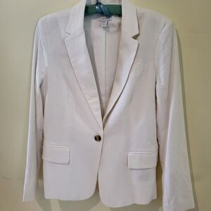 White Linen/Cotton Shirt